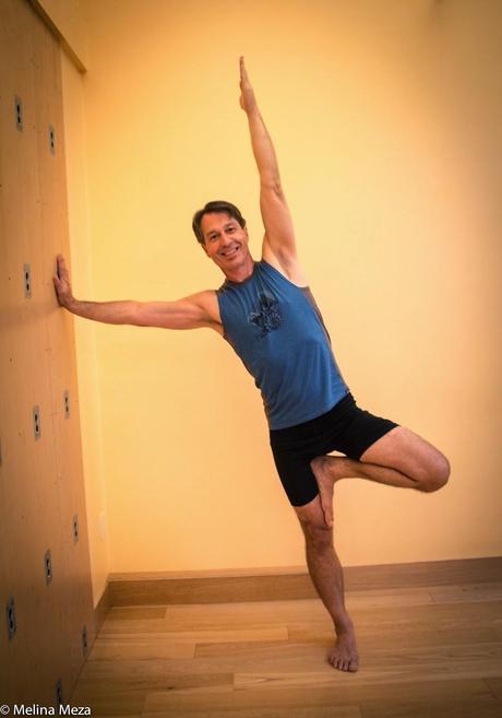 Featured Pose: Side Plank Pose, Wall Version