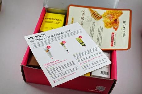 Memebox #53 Superbox My Honey Box-Unboxing,Mini Reviews