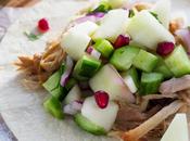 Slow Cooker Cider Carnitas with Fresh Apple Salsa
