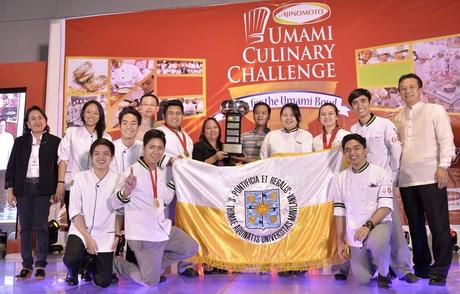 UST and Hercor College are National Champions in the Ajinomoto Umami Culinary Challenge Year6