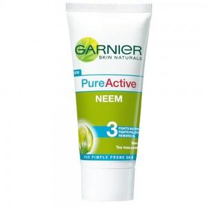 Enjoying Clear skin with Garnier Pure Active Neem Face Wash