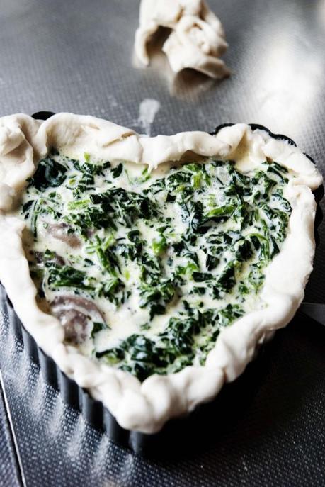 Valentine’s Recipes: Heart-shape quiche and Vol-au-vent!