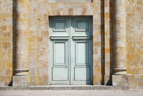 The Abbey - Tourquise Door - Mont St Michel - Normandy, France