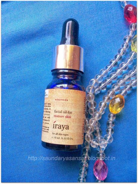 Facial Oil for Mature Skin from IRAYA...Review