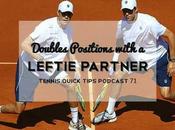 Doubles Positions With Your Leftie Partner Tennis Quick Tips