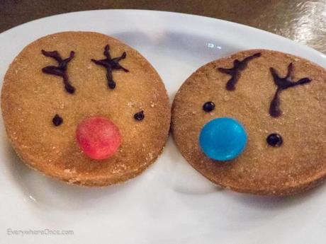 Rudolph and friend--almost too cute to eat.