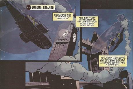 A Cartoon & Comic Book Tour of #London No.13: Marvel & Tower Bridge