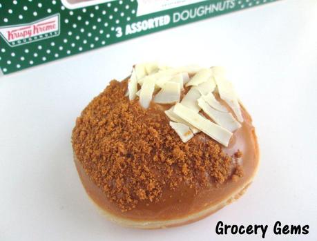 Review: Krispy Kreme Lotus Caramelised Biscoff Doughnuts