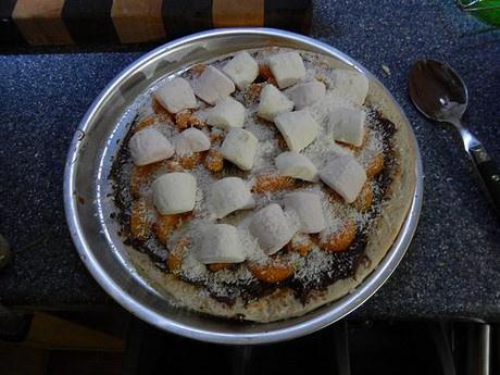 Chocolate and Orange Pizza