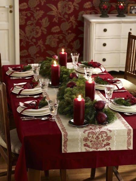 How To Set a Winter Themed Dinner Table.