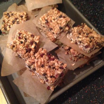 High Protein Chewy Granola Bars