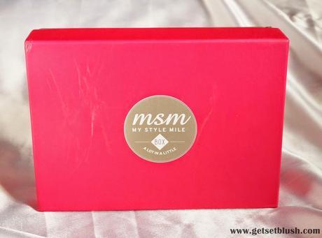MSM Box - My Style Mile Box - January Edition