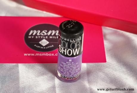 Maybelline Colorshow Nail Paint in Lavender Lies