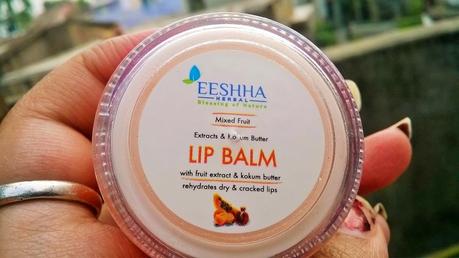 Eeshha Herbal Mixed Fruit Lip Balm with Fruit Extracts and Kokum Butter Review