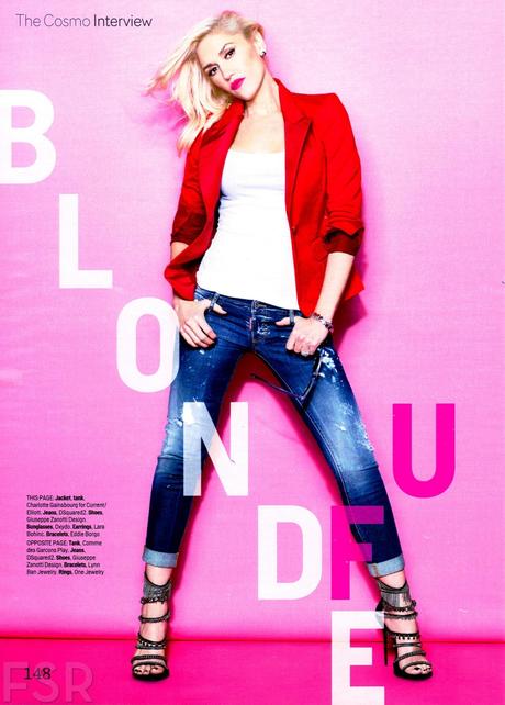 Gwen Stefani Covers Cosmopolitan