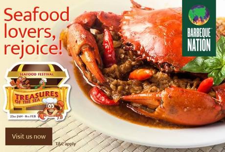 The Barbeque Nation Sea Food Festival on till 8th February