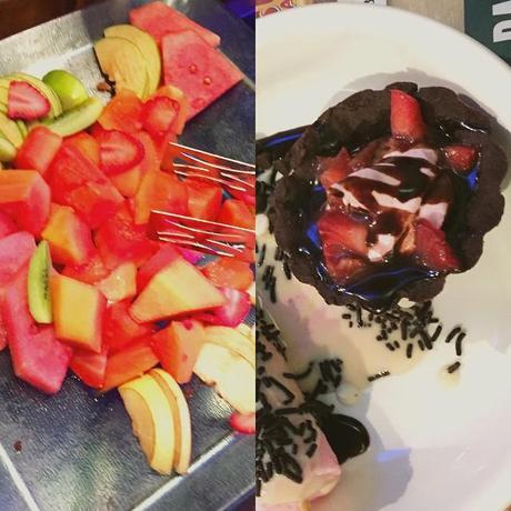 Where I Dine at Barbeque Nation Once Again Chocolate just doesn't photograph well, but take my word for it, this dish was the best