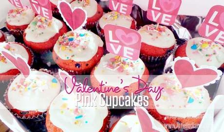 Valentine’s Day Pink Cupcakes Recipe