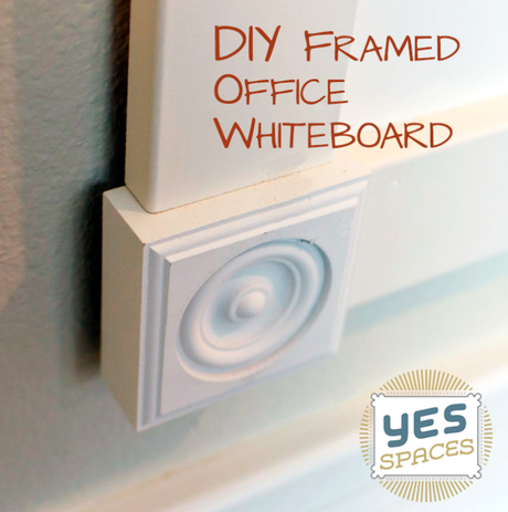 Diy Framed Office Whiteboard Paperblog
