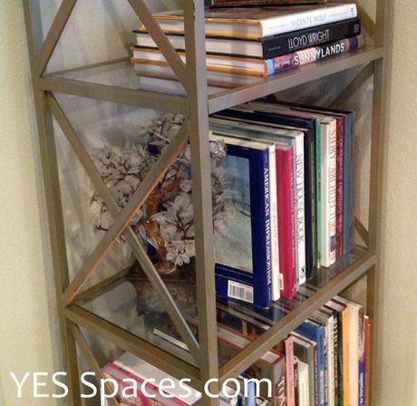 IKEA Hack: DIY a Stunning Gold Bookcase for Under $52