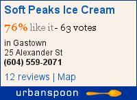 Soft Peaks Ice Cream on Urbanspoon