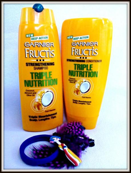Garnier Fructis Triple Nutrition Shampoo and Conditioner