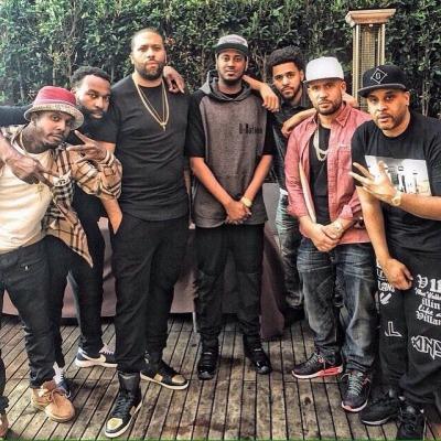 J. Cole Spotted at Artium Grammy Brunch