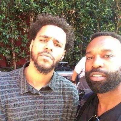 J. Cole Spotted at Artium Grammy Brunch