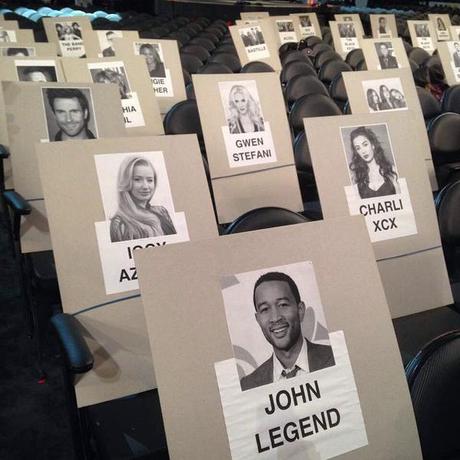 2015 Grammy’s Seating Chart