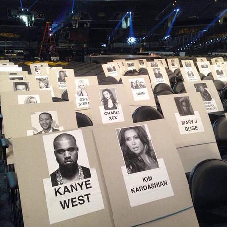 2015 Grammy’s Seating Chart