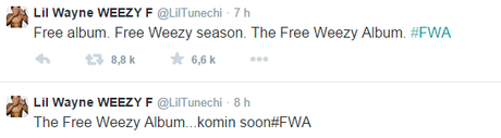 Lil Wayne Announces “The Free Weezy Album”