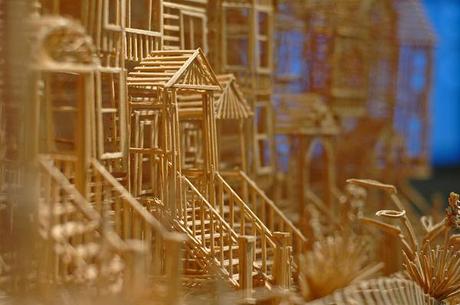 One Man, 100 000 Toothpicks and 35 Years: An Amazing Sculpture of San Francisco