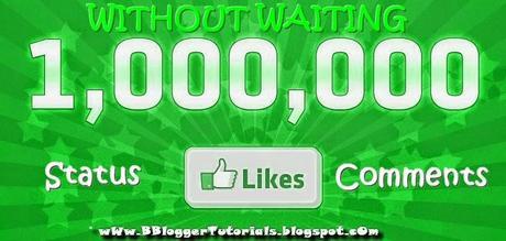 How to Get Unlimited LIKES on Facebook Status & Comments For Free? How to Get Unlimited LIKES on Facebook Status & Comments For Free?