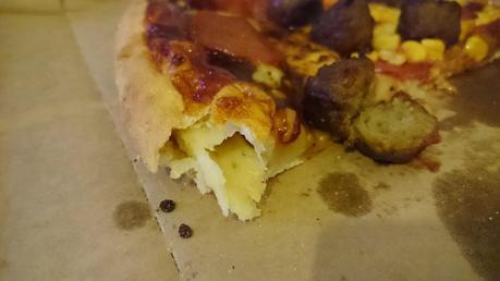 Domino's Cheese and Smokey Bacon Stuffed Crust