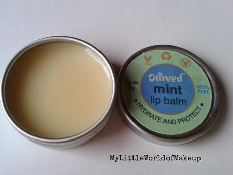 Omved Mint Lip Balm Review