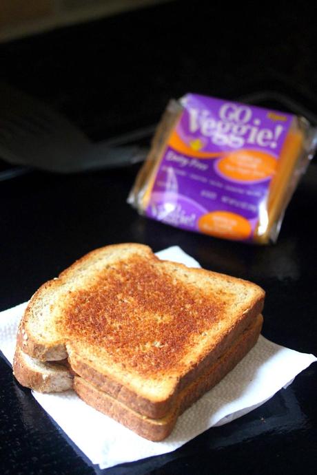 Grilled Cheeze with Go Veggie Dairy Free Cheese