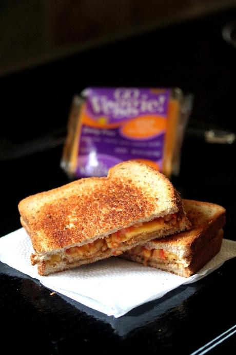 Grilled Cheeze with Go Veggie Dairy Free Cheese