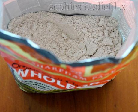 Lovely organic wholegrain spelt flour!