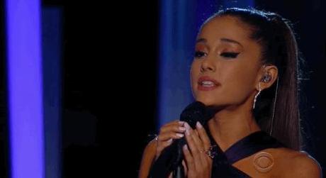 Ariana Grande Performs “Just a Little Bit of Your Heart”