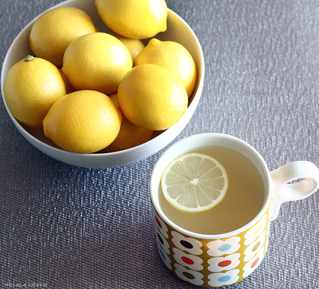 Lemon water detox,