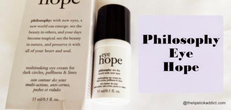 Philosophy Eye Hope Review