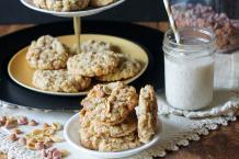 Salted Peanut Butterscotch Oatmeal Cookies