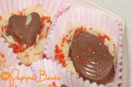 Pepper's Valentine's Day Home Made Japanese Honmei Choko Chocolates CU