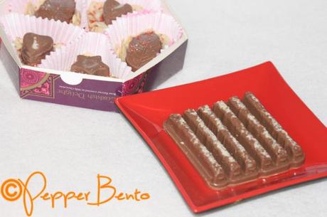 Pepper's Valentine's Day Home Made Japanese Honmei Choko Chocolates Batons