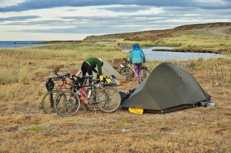 Camping in Tierra Del Fuego last week.