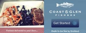 Coast and Glen fish box Scottish seafood