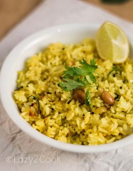 Fodnicha bhat | Spiced Leftover Rice