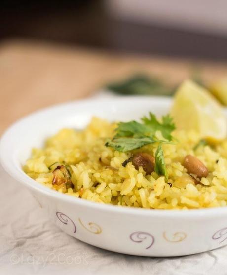 Fodnicha bhat | Spiced Leftover Rice