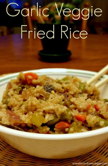 garlic veggie fried rice