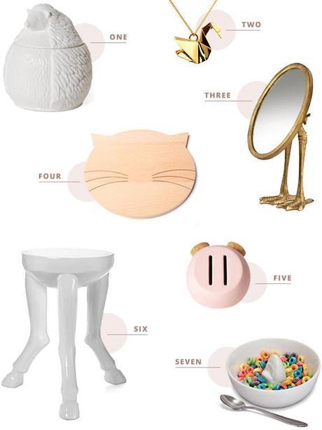 animal themed decor and gifts